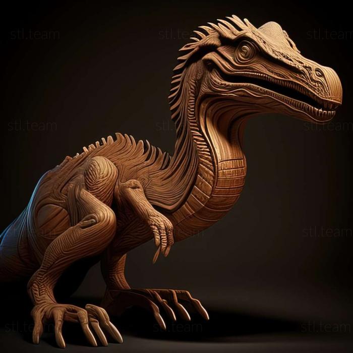 3D model Machairasaurus (STL)